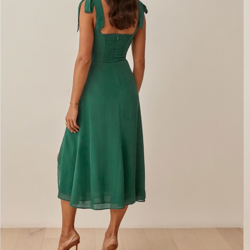 Reformation twilight dress in green size 20. - Picture 3 of 4